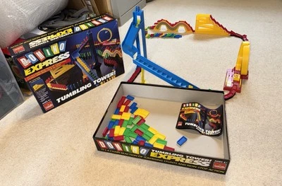 DOMINO EXPRESS - TUMBLING TOWER Goliath Games 6+ 1997 90s Retro Boxed Track - Image 1 of 4