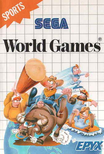 ## Sega Master System - World Games - Top / Md Game ## - Image 1 of 1