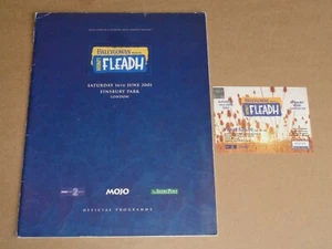 Neil Young & Crazy Horse/Gary Moore/Waterboys - 2001 Fleadh Programme + Ticket - Picture 1 of 1