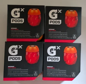 Gatorade GX Pods FRUIT PUNCH Lot of 4 - 4pks = 16ct Drink Concentrate BB 2/2025 - Picture 1 of 5