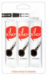 Juno Bb Clarinet Reeds by Vandoren 3 Pack 1.5 2 2.5 3  Same Day P+P