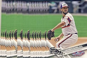 (60) 2017 Topps Opening Day JAMES SHIELDS Base Card LOT White Sox #84 - Picture 1 of 1