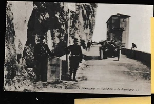 li 183 - Menton - Mentone - Confine Italia Francia - Finanzieri - WY - Foto 1 di 2