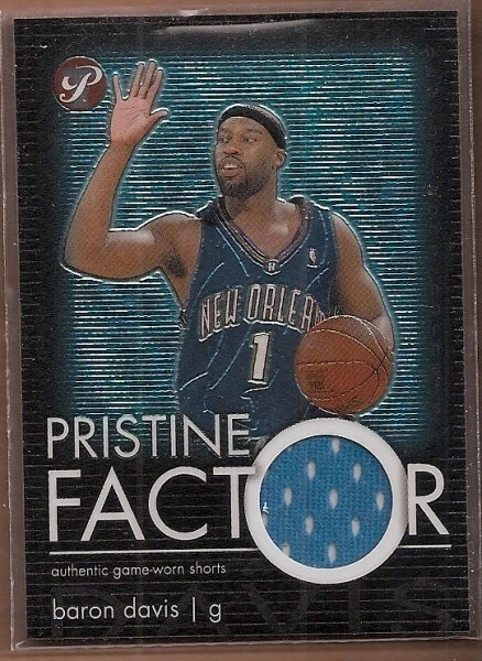 2003-04 Topps Pristine Factor Relics #BD Baron Davis D Jsy - NM-MT - Image 1 of 1