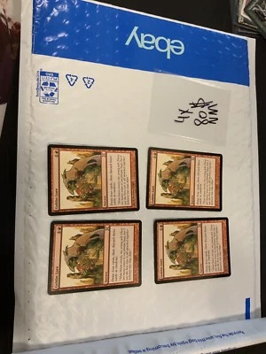 MTG Magic Goblin Lore X4 Tenth Edition NM - Image 1 of 2