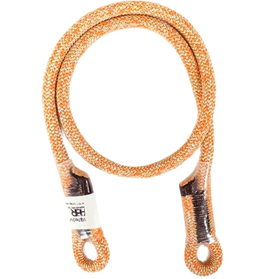 ROPE LOGIC 28" Teufelberger 8mm EpiCord Orange Sewn Eye & Eye Prusik - ARBORIST CLIMBING