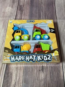 HUNSON DIG EM HARD HAT KIDZ TOY VEHICLES, TODDLER CONSTRUCTION VEHICLES - Picture 1 of 1