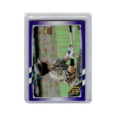 Kake Cronenworth Rookie 2021 Topps Chrome Variation #USC25 San Diego Padres NM - Image 1 of 3