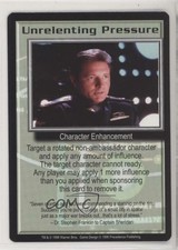 1998 Babylon 5 - Collectible Card Game Promos Unrelenting Pressure 0b5