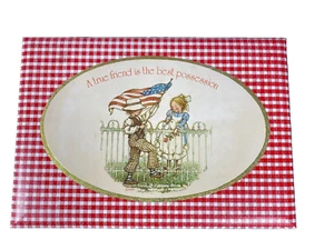 Holly Hobbie Schmuck Schmuckstück rot und weiß kariert Schmuckschatulle - Bild 1 von 18