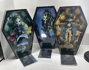 Muñecas Monster High Haunt Couture Frankie Stein Cleo de Nile Lagoona Azul Nuevo en caja - Imagen 1 de 12