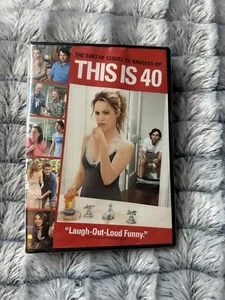 This is 40 the Movie NEW on DVD with Paul Rudd Leslie Mann Jason Segal Megan Fox - Picture 1 of 2
