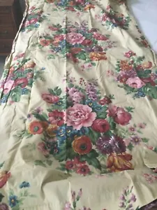 Cortinas con corbata Liz Claiborne “From the Garden” Talla 80x84” Tostado Floral WOW NUEVO EN PAQUETE - Imagen 1 de 7