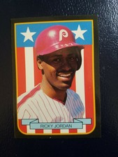 Ricky Jordan Philadelphia Phillies 1989 Shield #6 Pacific Cards & Comics Odd