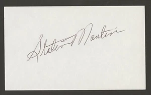 Slater Martin d2012 signed autograph auto 3x5 card Basketball Hall of Fame S1073 - Picture 1 of 1