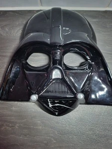 Darth Vader Mask Plastic Star Wars Collectable Dress Up Role Play - Picture 1 of 11