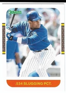 2021 Donruss Retro Photo Variation #239 Sammy Sosa Chicago Cubs - Picture 1 of 2