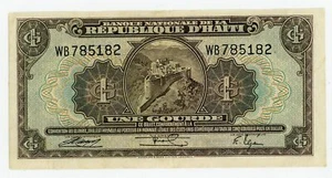 Haiti ... P-174 ... 1 gourdes ... ND L.1919 ... Choice *VF-XF*. - Picture 1 of 2