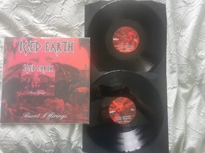 ICED EARTH BURNT OFFERINGS 12"DOUBLE BLACK VINYL NEW - Image 1 of 2