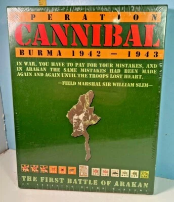 Operation Cannibal: Burma 1942-43 1st Battle Arakan Avalanche Press Shrink NOS - Image 1 of 3
