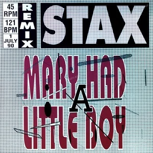 Stax - Mary Had A Little Boy Maxi (VG+/VG+) ' - Picture 1 of 1