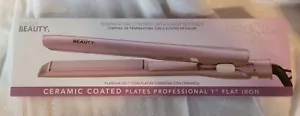 Cortex Beauty Pro Slim 1" Flat Iron Pro Tool Five Temp Settings Ceramic Plates - Picture 1 of 5