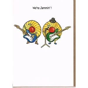 Claire Spake designed We're Jammin' card - Picture 1 of 1