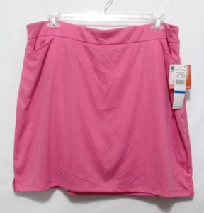 Neu mit Etikett Hearts Of Palm Damen XL Tennis Golf Skort pink Stretch UPF 50 - FÄLLT LARGE aus - Bild 1 von 11