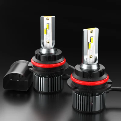 9007 Bombillas Para Mitsubishi Mirage G4 2017-2020 6000K Faro LED Luz Alta-Baja Foto 1 de 4