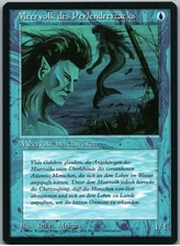 Merfolk of the Pearl Trident | MTG Revised Ed FBB Black Border | German GR | NM