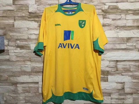 NORWICH CITY 2010 2011 HOME FOOTBALL SHIRT SOCCER JERSEY XARA sz 3XL Cover