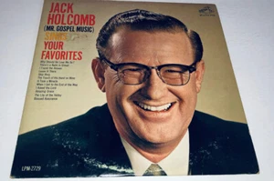 Jack Holcomb Sings Your Favorites Christian Gospel Music Record Album 22H - Picture 1 of 4