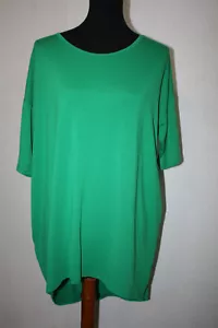 Neu ohne Etikett LuLaRoe Irma Top Größe S T-Shirt einfarbig hell kellygrün - Bild 1 von 6