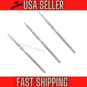 3 GENUINE SEIKO WATCH WINDING STEMS FOR MOVEMENT NH35 NH36 AND FITS 4R35 4R36 - Picture 1 of 1