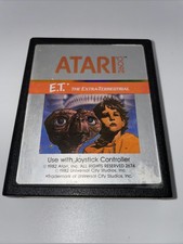 1982 Atari E T Game Atari 2600 TESTED PICS