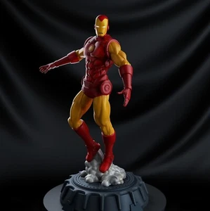 IRONMAN Marvel ACTION FIGURE Statue Kit resina 3D!!! UNPAINTED - Bild 1 von 3