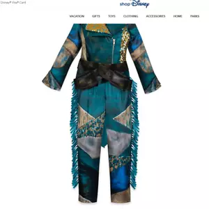 Youth Girl - Disney Store Descendants 3 - UMA Costume (Sz 9-10) NEW - Picture 1 of 4
