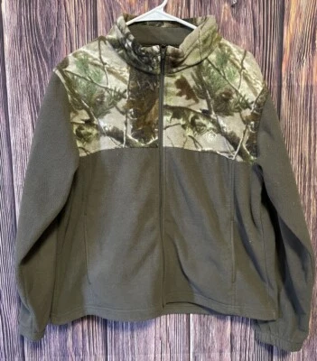Game Winner Women's Size XL Fleece Camouflage Hunting Long Sleeve Jacket - Image 1 of 3