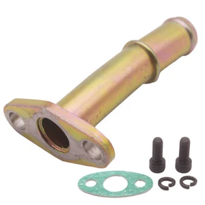 38mm Turbo Ölablauf Flanschrohr für Widerhakenkugellager GT25R GT28R GT30R GT35 M8 - Bild 1 von 10
