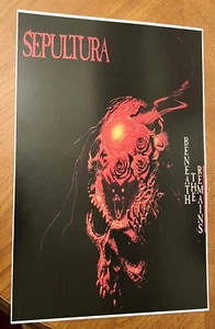 SEPULTURA - beneath the remains -POSTER - 18x12 -on Professional Paper stock New - Picture 1 of 2