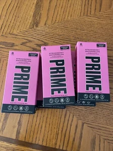 Lot Of 6 Prime Hydration+ Sticks Strawberry Watermelon 36 Stocks Exp: 10/2025 - Picture 1 of 3