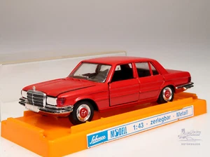 1:43 Schuco Modell 301618 Mercedes Benz 450 SE W116 rot Box OVP Oldtimer - Bild 1 von 6