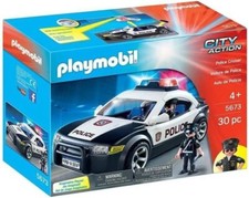 PLAYMOBIL City Action Police Cruiser Building Set 5673