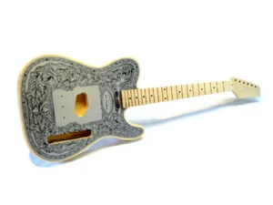 E-Gitarren-Bausatz / Guitar Kit ML-Factory® MLT Alu Top /Maple - Bild 1 von 3