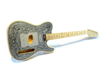 E-Gitarren-Bausatz / Guitar Kit ML-Factory® MLT Alu Top /Maple - Bild 1 von 3