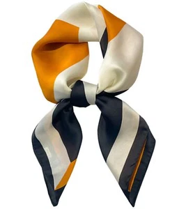 27.5" Mulberry Silk Feeling Head Scarf Women's Fashion Square Neck Satin Scar... - Picture 1 of 7