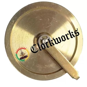 Brass Clock Cable Pulley - Picture 1 of 1
