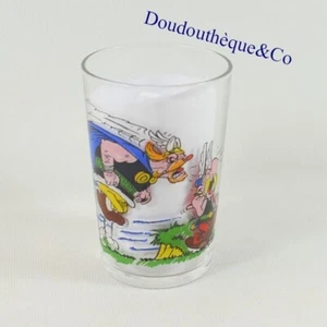 Verre moutarde Astérix et chef Normand grossbaf Goscinny-Uderzo vintage 1968 - Imagen 1 de 1