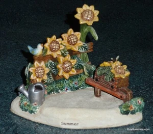 Goebel Seasons Summer Days Scape Hummel Display #1112-D For Summertime Decor - Picture 1 of 7