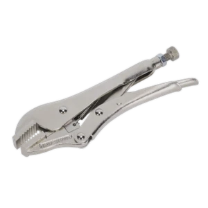 Sealey 185mm Locking Pliers Straight Jaws 0-30mm Capacity Riveted Handle AK6822 - Picture 1 of 4